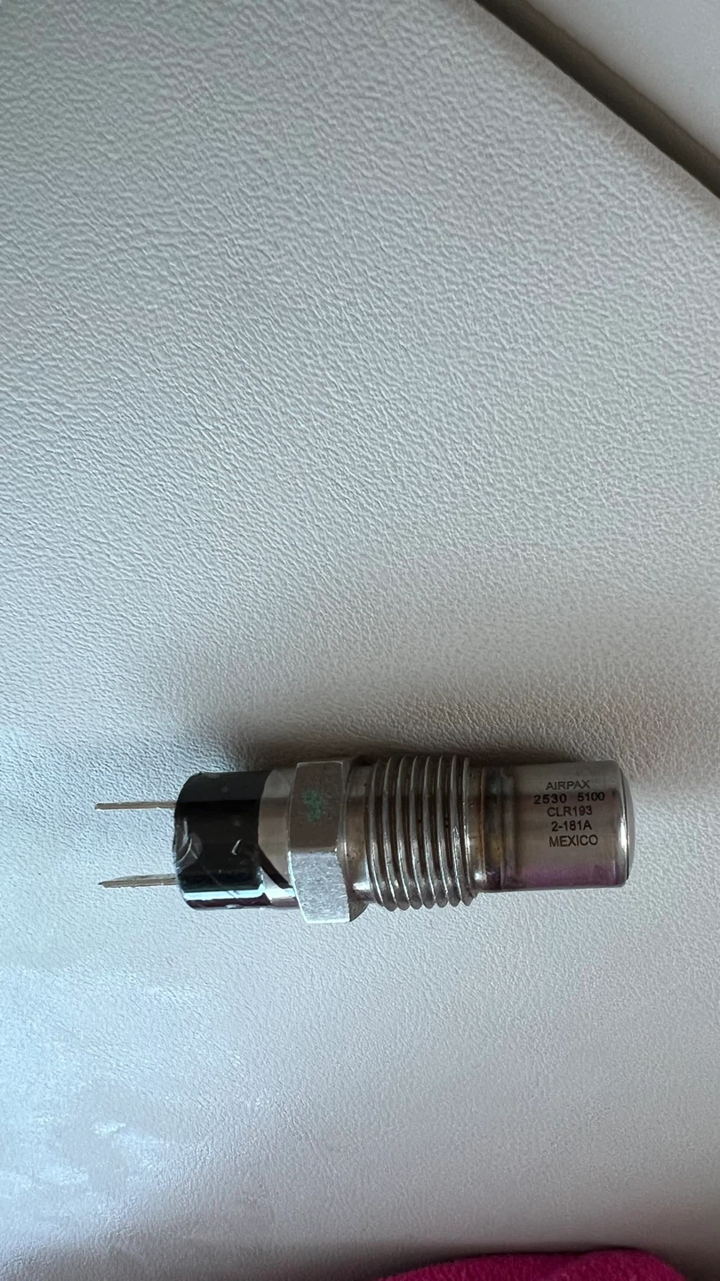 AIRPAX 2530-5100 CLR193 Temperature Switch