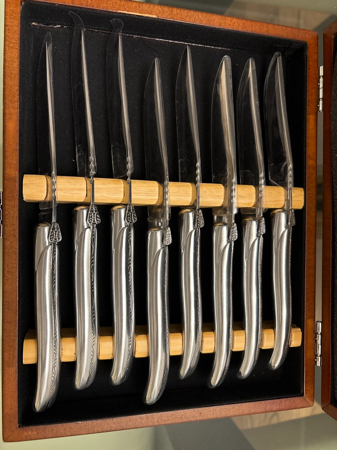 Steak Knives in Wooden Box - photo 2