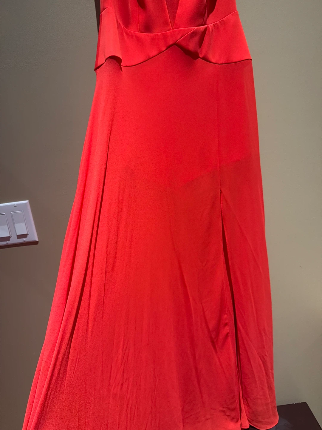 BCBG MAXAZRIA Haleel Deep V-Neck Chiffon Skirt Romper - photo 3