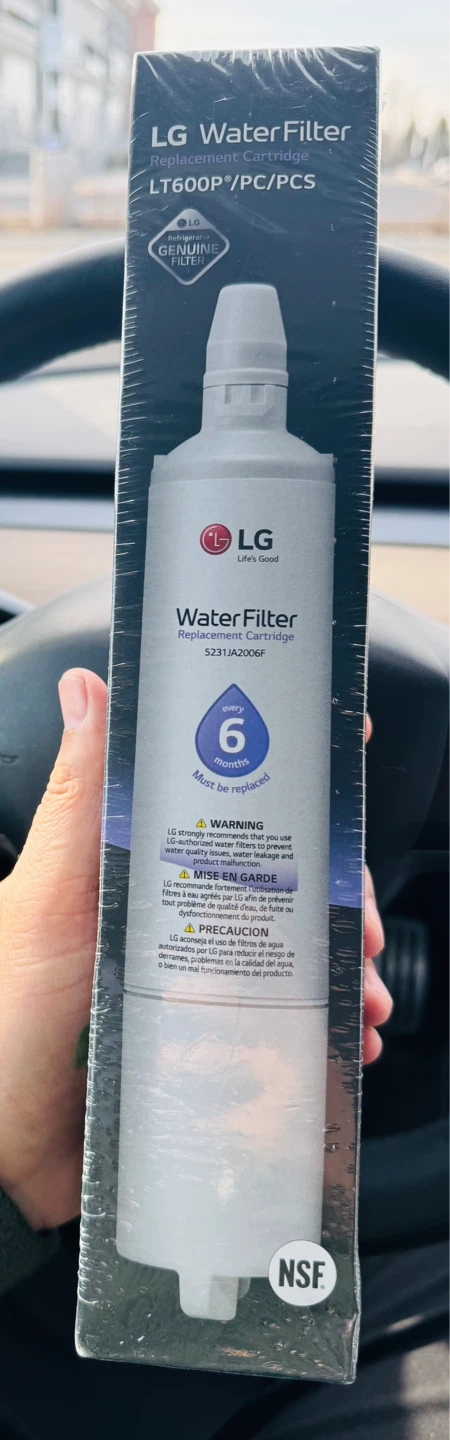 LG Water Filter Replacement Cartridge LT600P