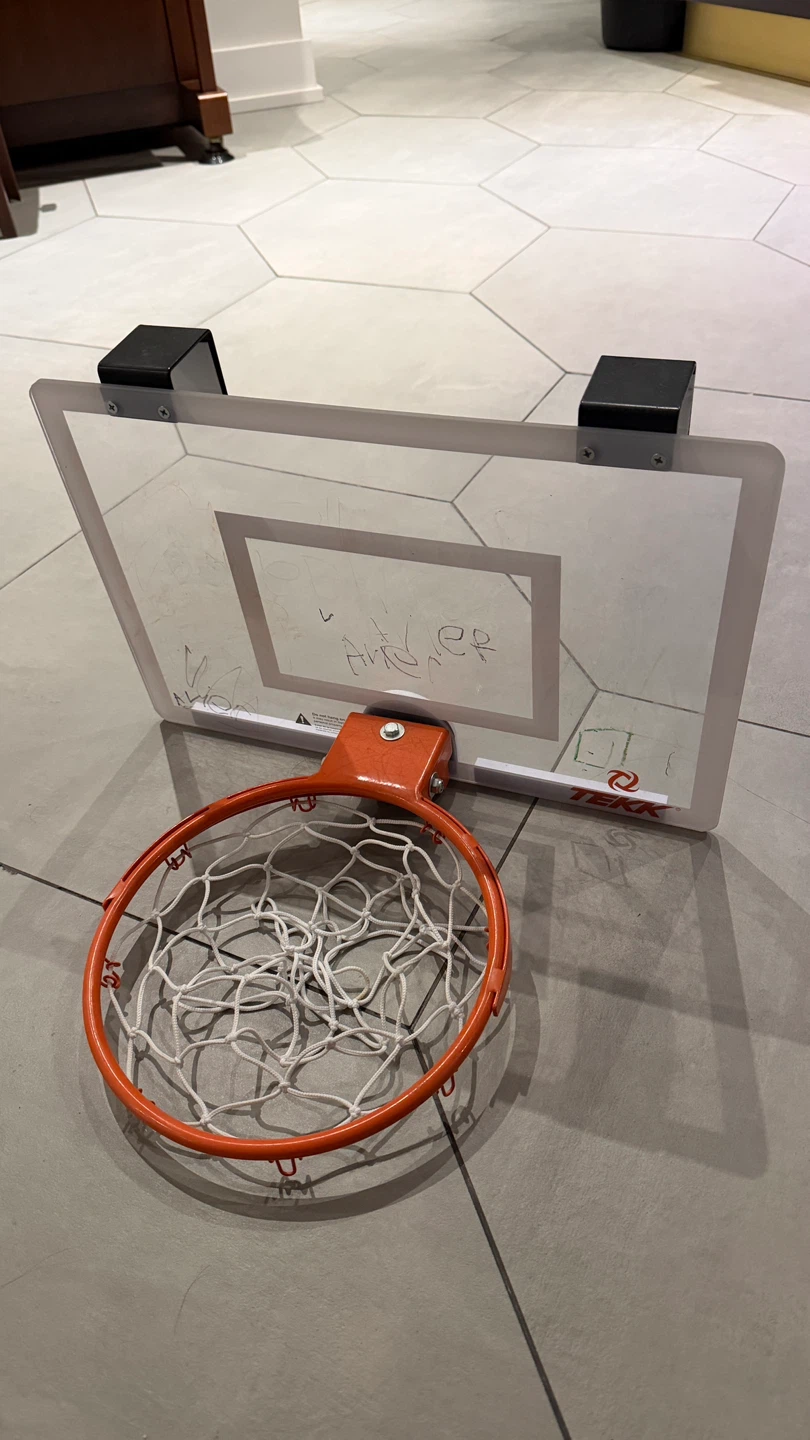 TEKK Over-the-Door Mini Basketball Hoop