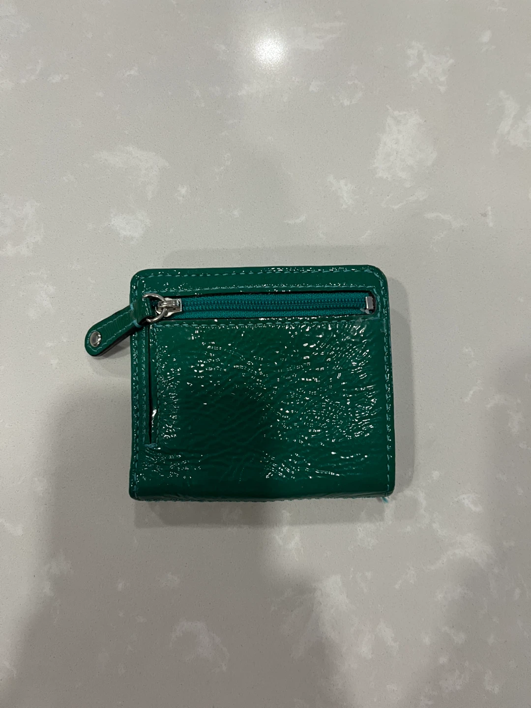Coach Green Patent Leather Wallet - photo 2