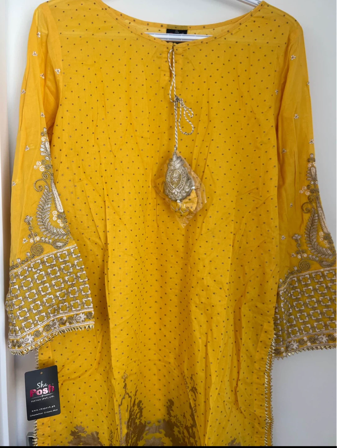 Pakistani embroidered dress