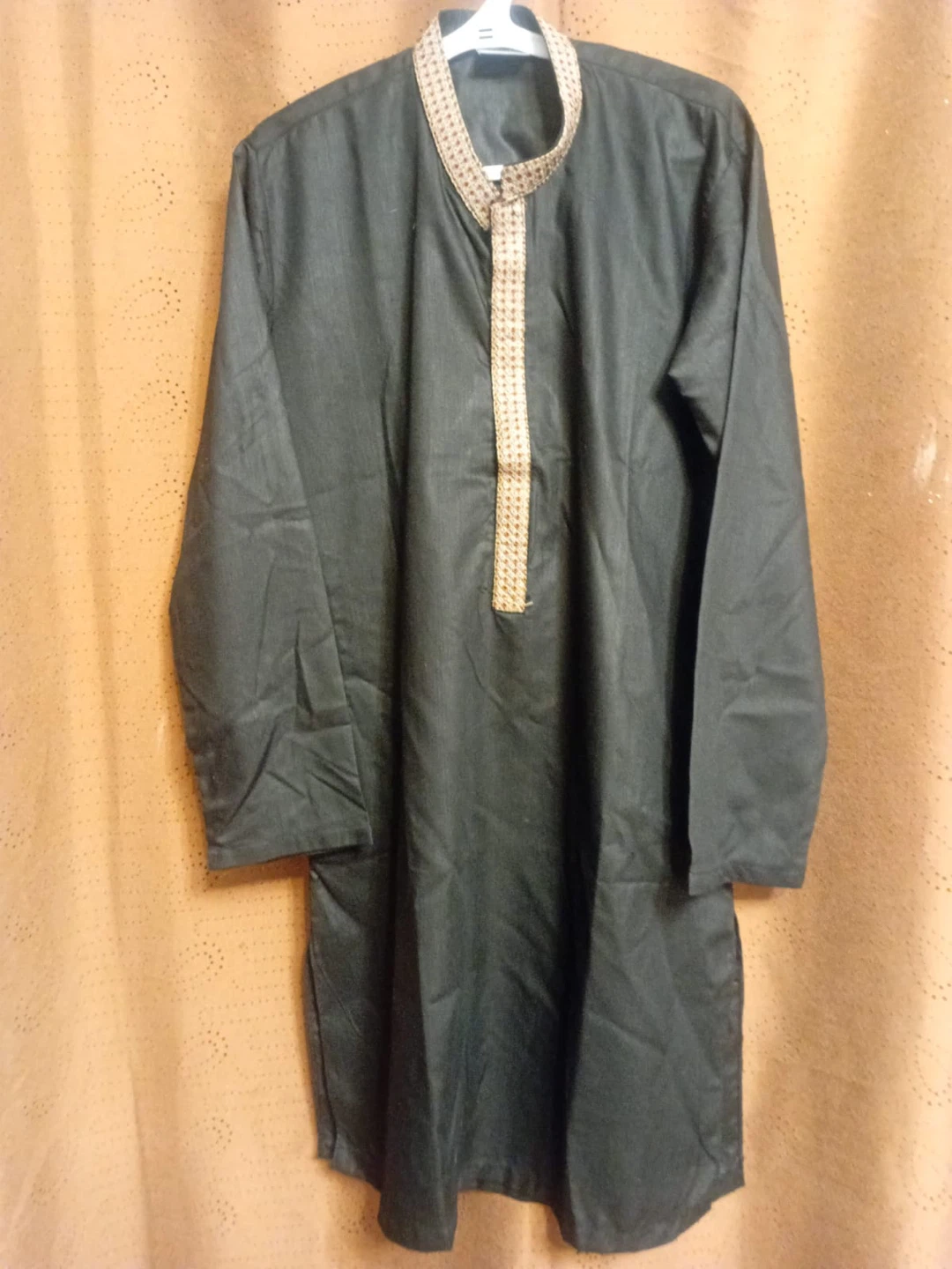Men's Black Kurta