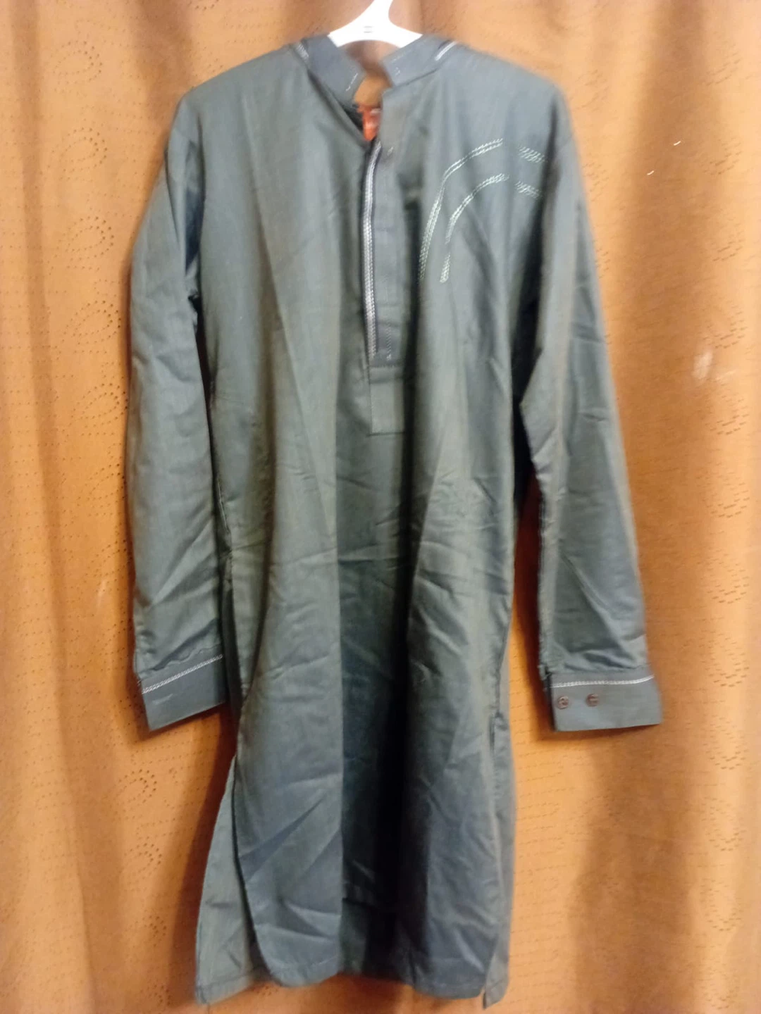Men's Black Kurta - photo 4