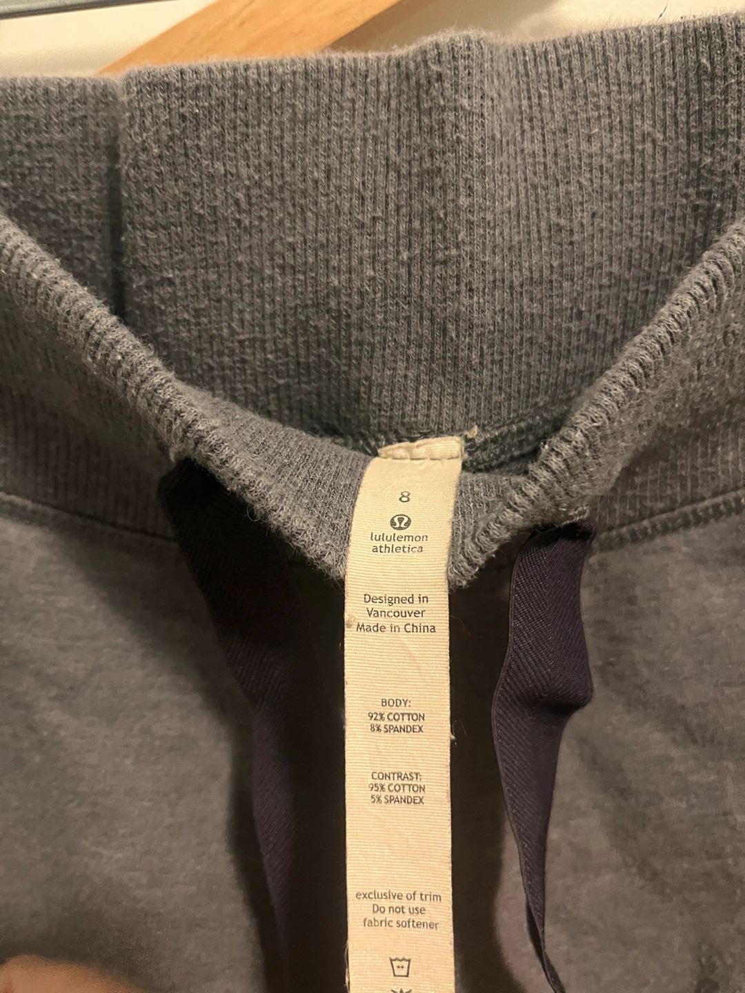 Lululemon Athletica Grey Jogger Sweatpants Size 8 - photo 3