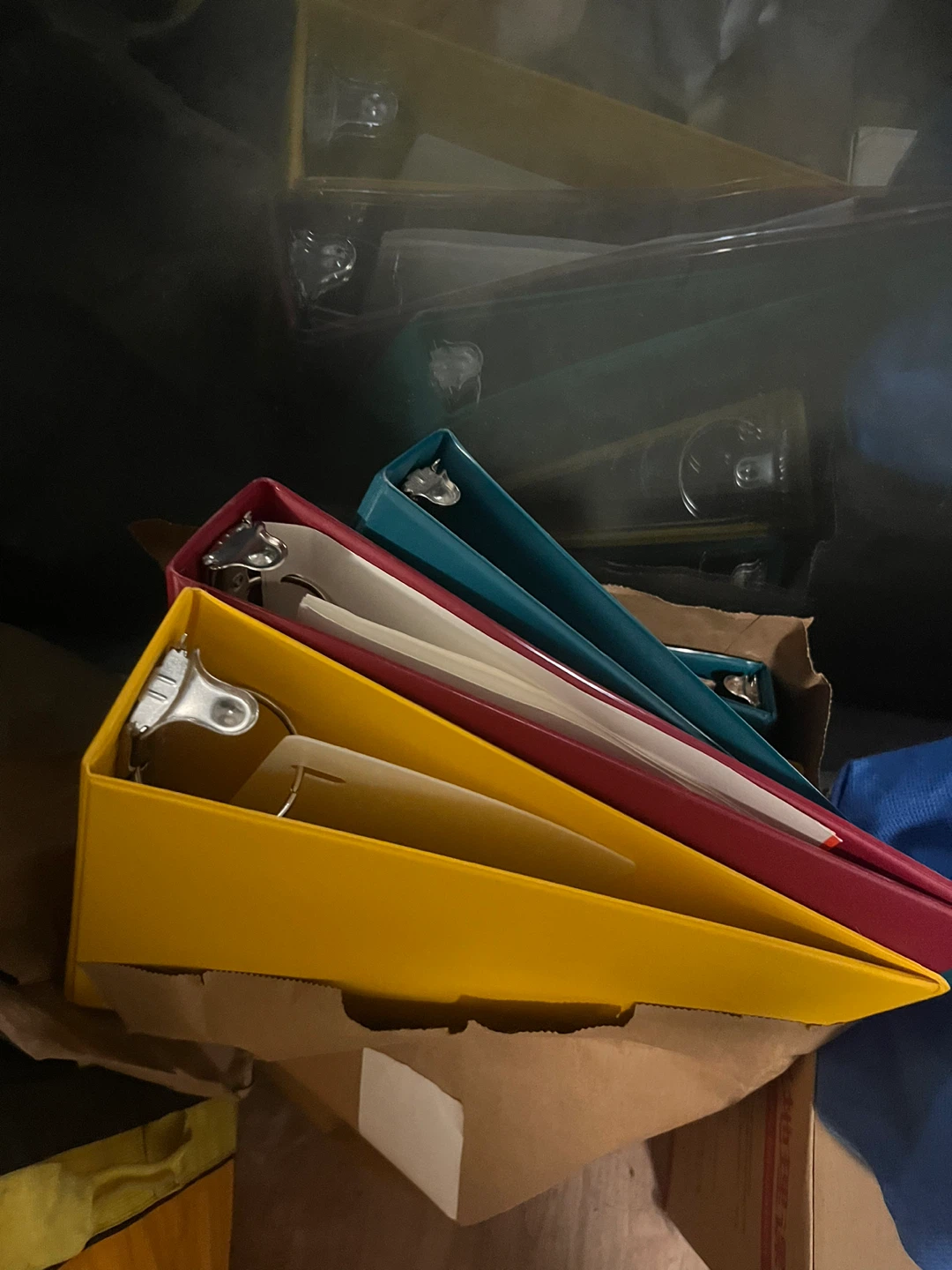 Lots of Ring Binders