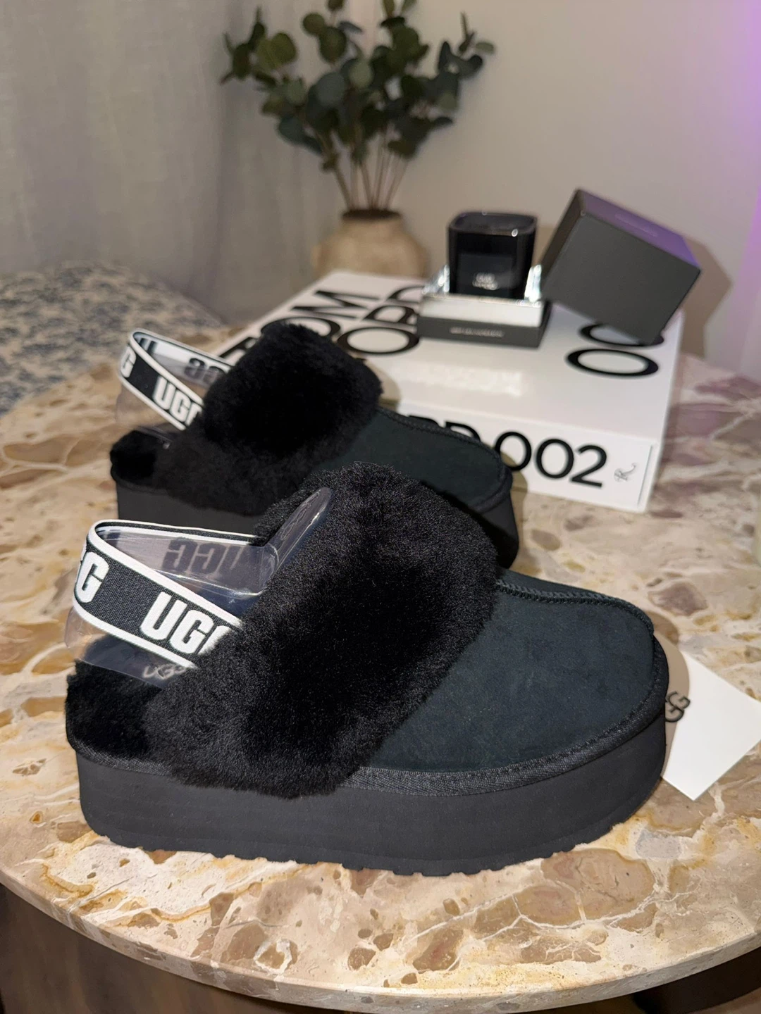 UGG Black Funkette Brand New No Box - photo 3
