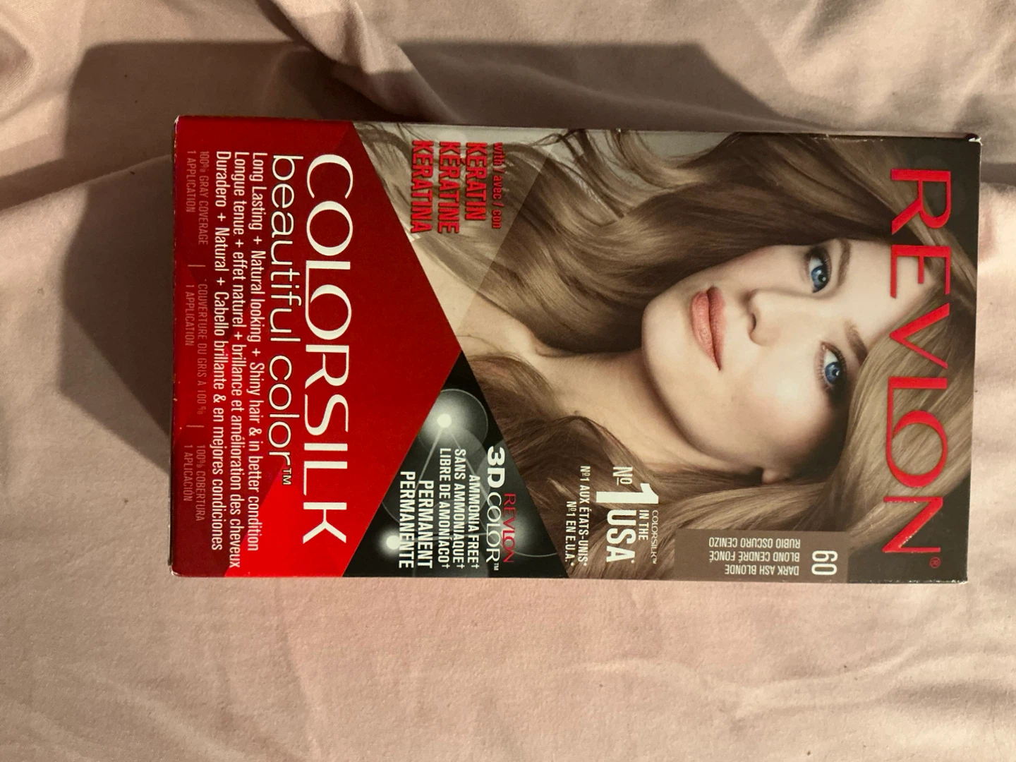 Dark blonde hair dye