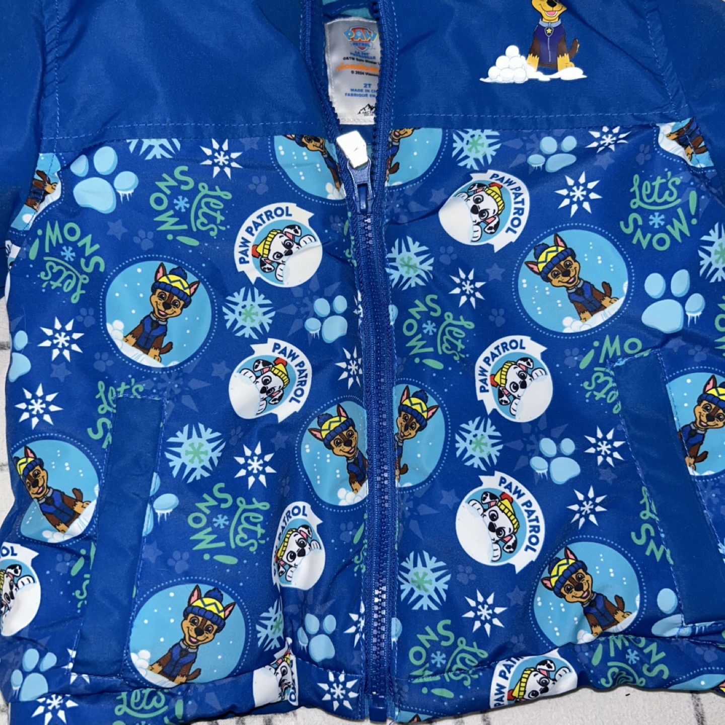 Kids' Paw Patrol Jacket - Size 2T - photo 2