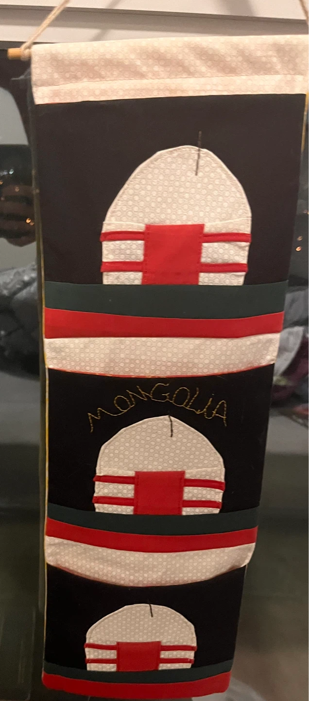 Mongolia Themed Decorative Wall Hanging
