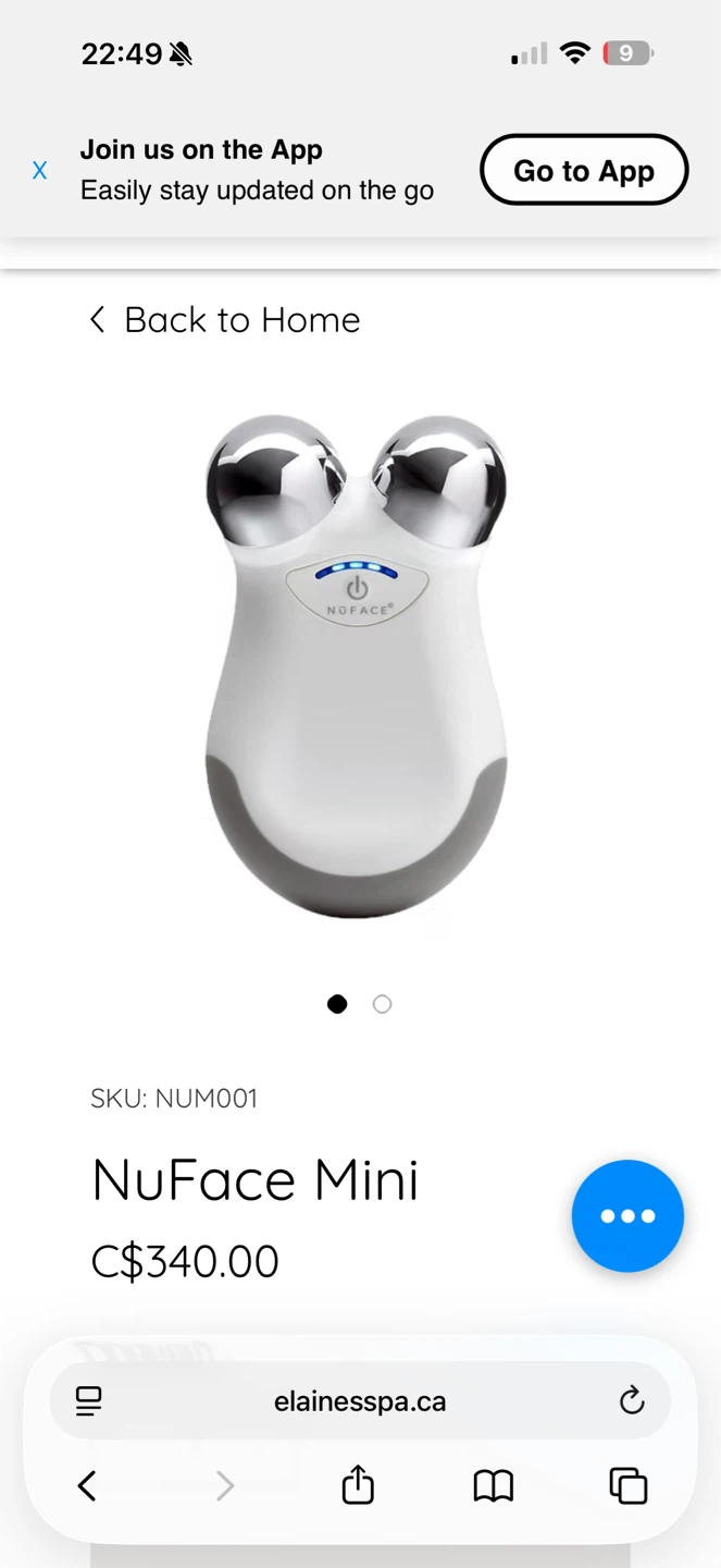 NuFACE Mini Facial Toning Device - photo 5