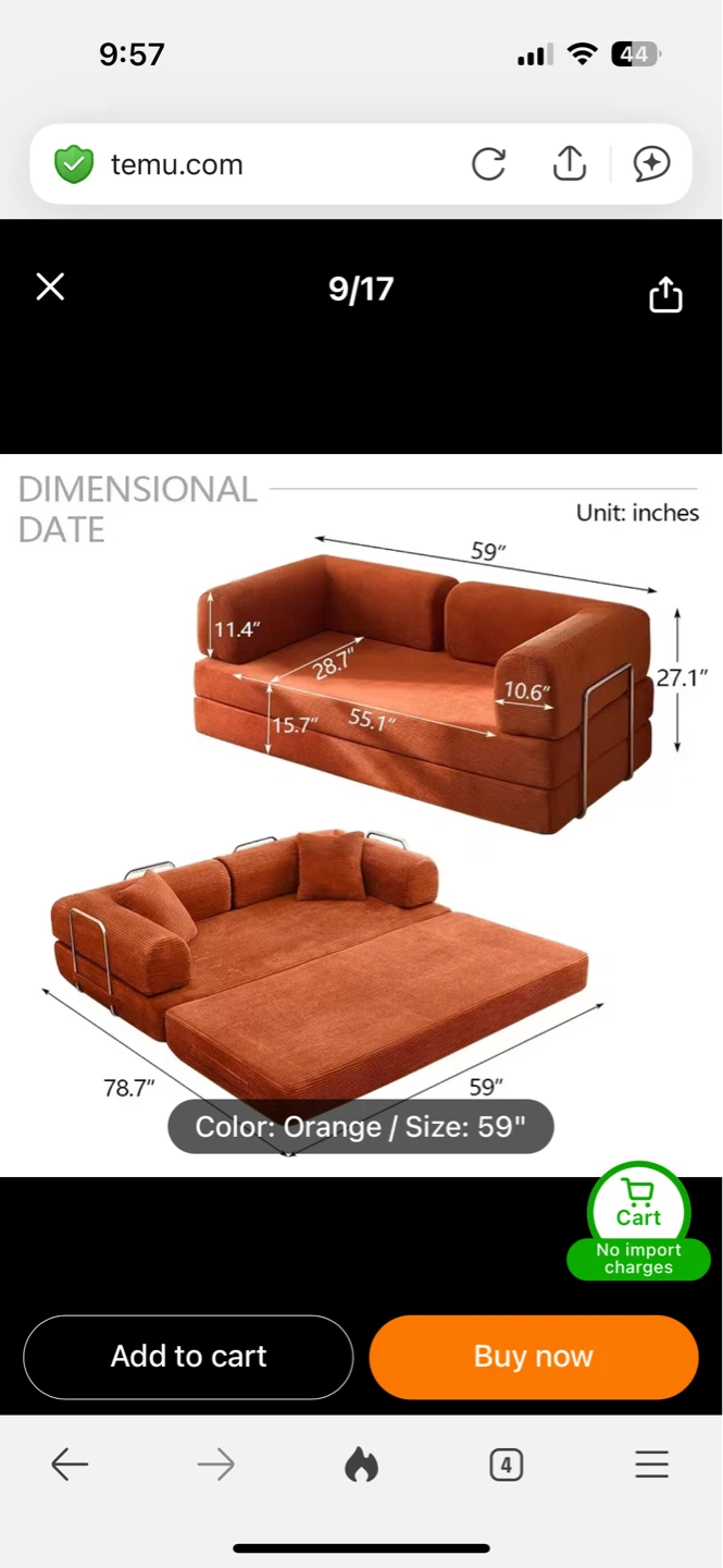 Boneless couch - photo 3