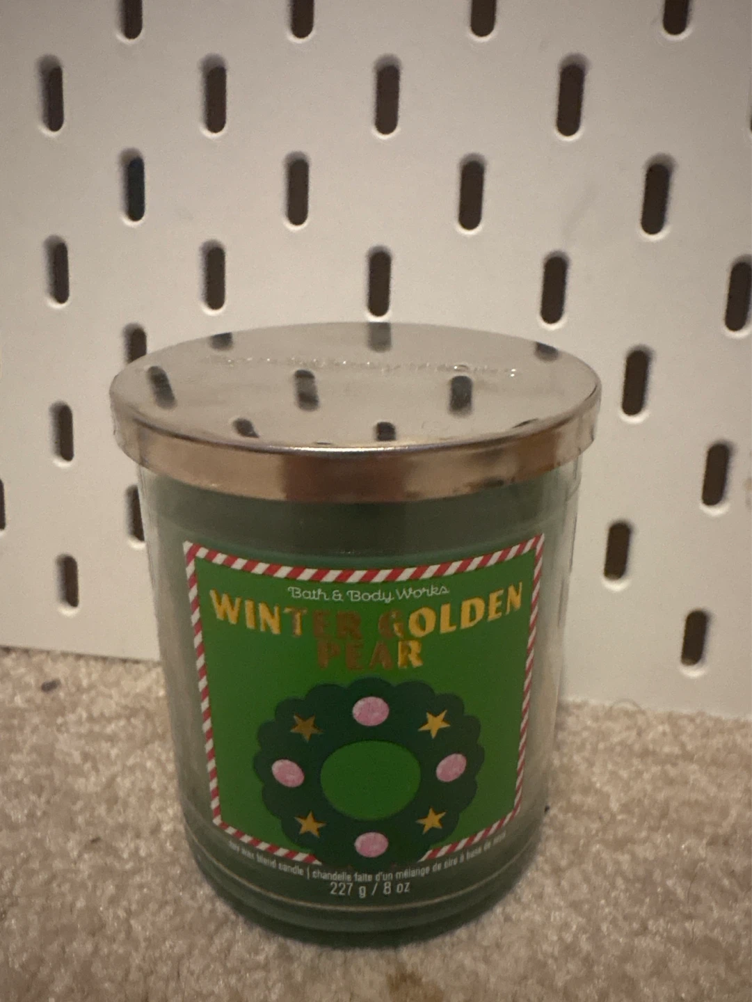 Bath & Body Works Winter Golden Pear Scented Candle