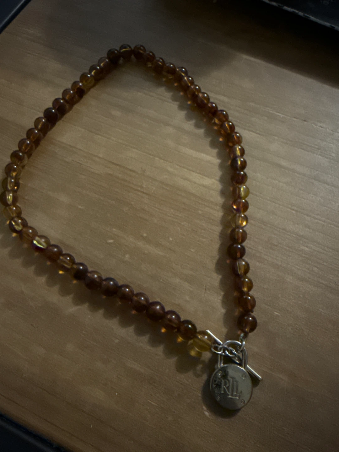 Ralph Lauren Necklace with Lock Charm