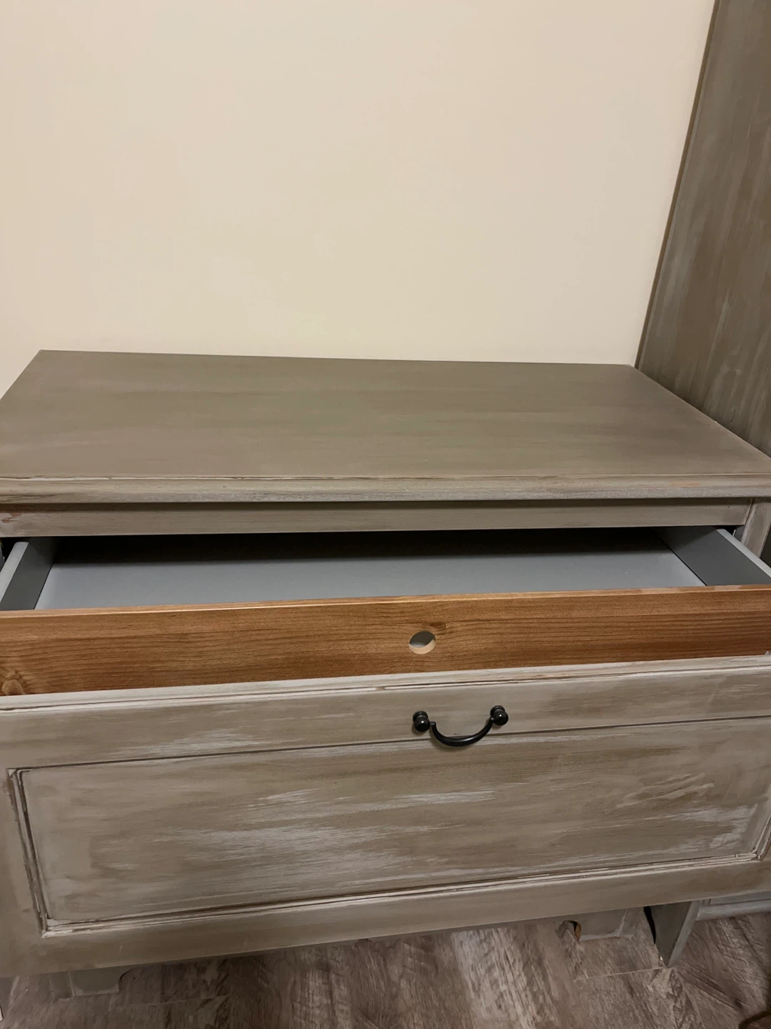 Ikea 2 Drawer Filing Cabinet (painted) - photo 3