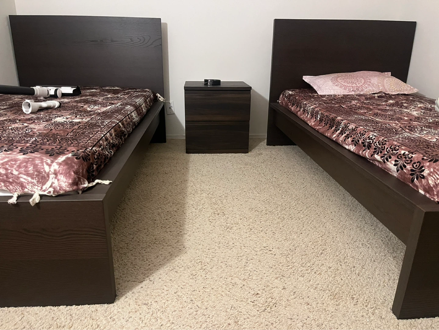 IKEA Malm Twin Bed Frame - Dark Brown - photo 2
