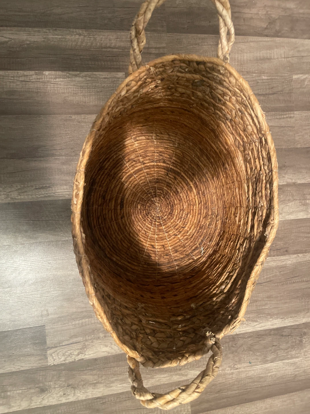 Woven Storage Basket with Handles - photo 3