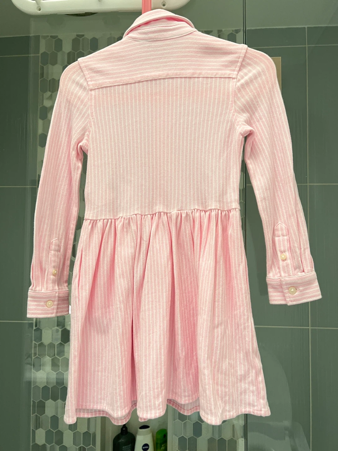 Polo Ralph Lauren Pink Striped Button-Down Dress - photo 2