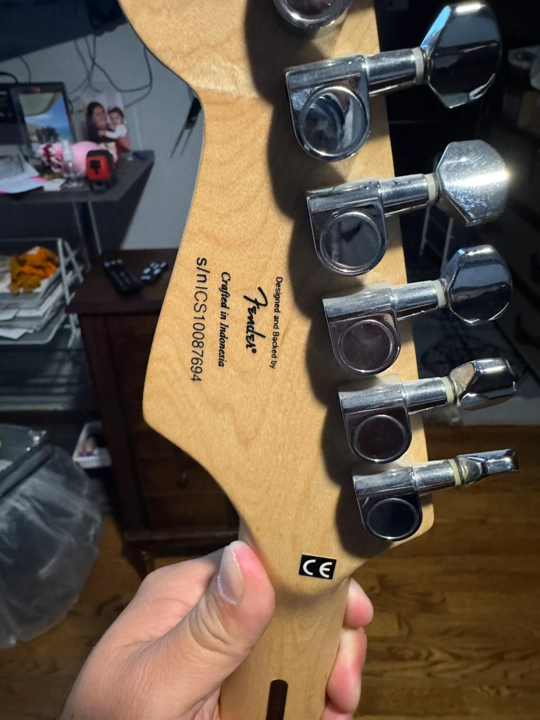 Squier Affinity Stratocaster Electric Guitar - Black - photo 4