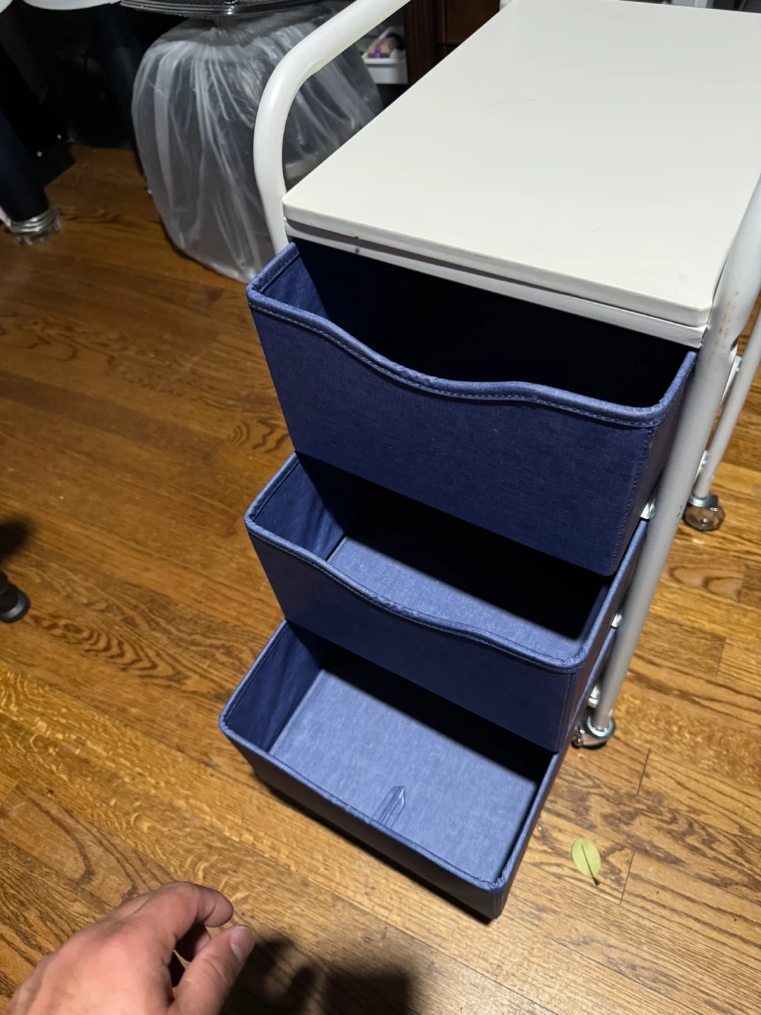3-Drawer Storage Cart with Wheels - photo 3