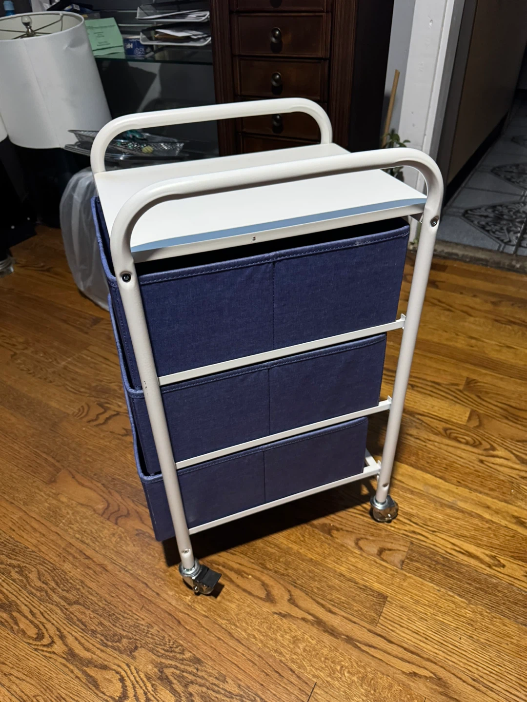 3-Drawer Storage Cart with Wheels - photo 2