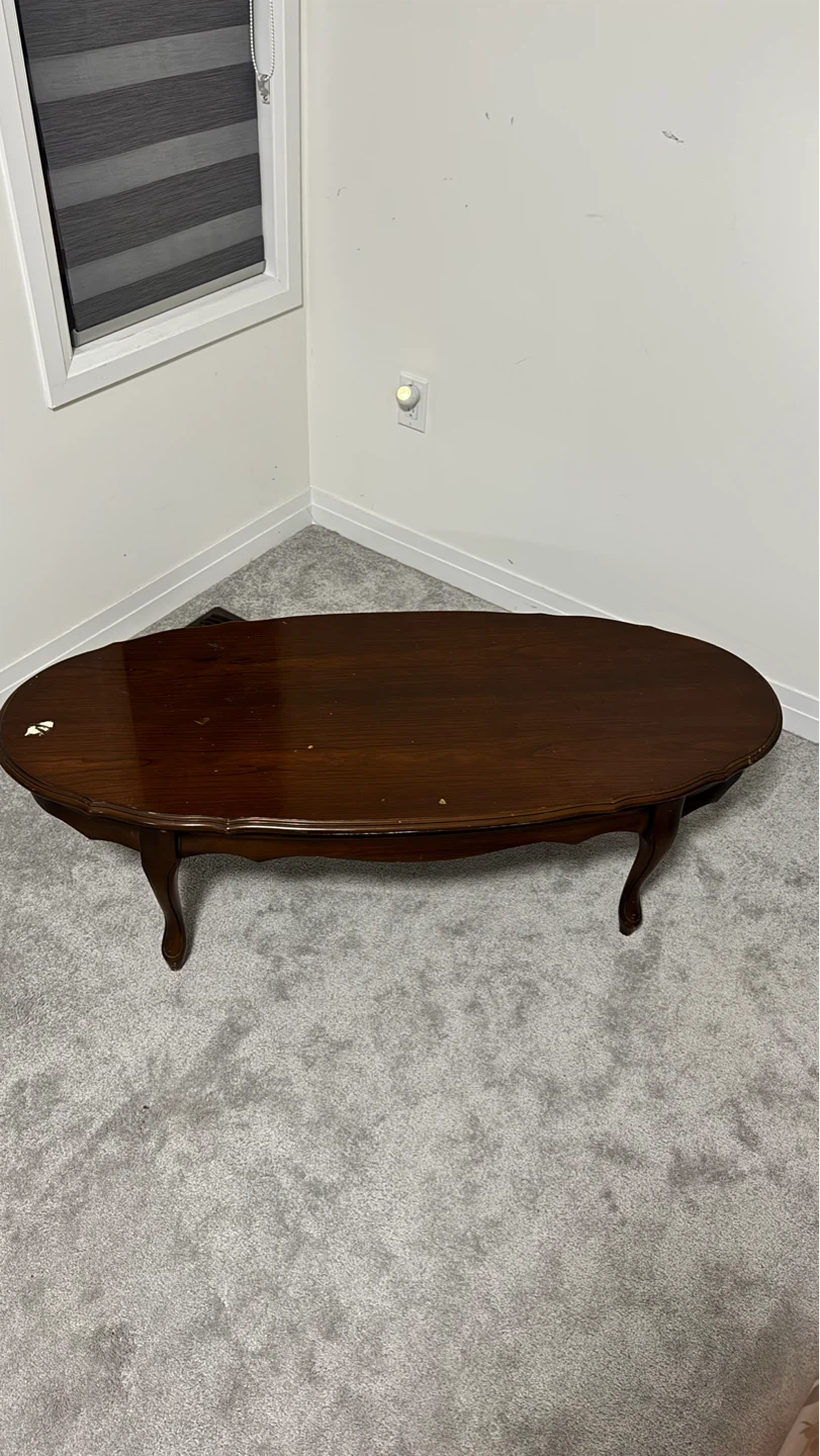 🪵 Wooden Oval Table for Sale - photo 3