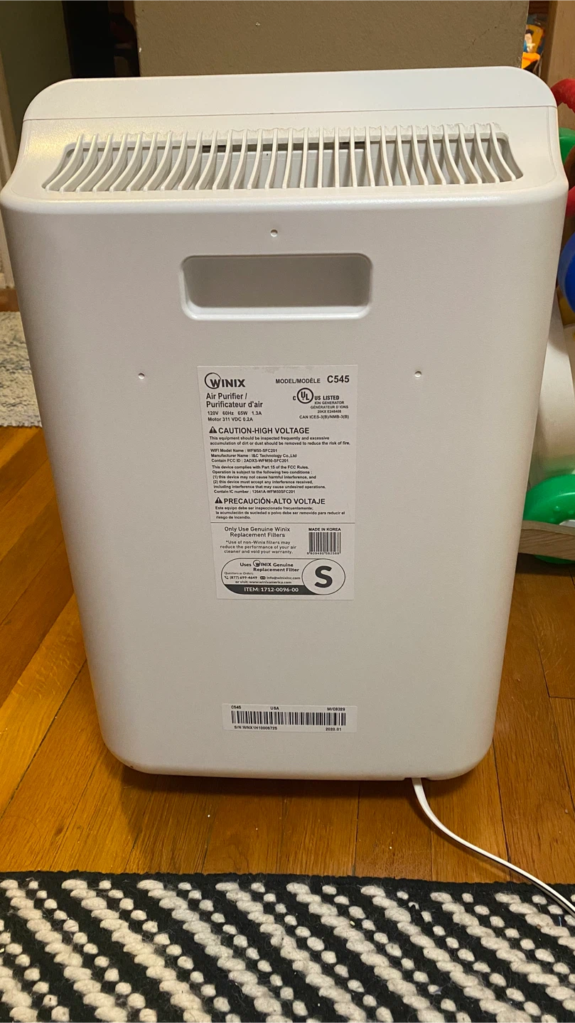 WINIX C545 Air Purifier - photo 2