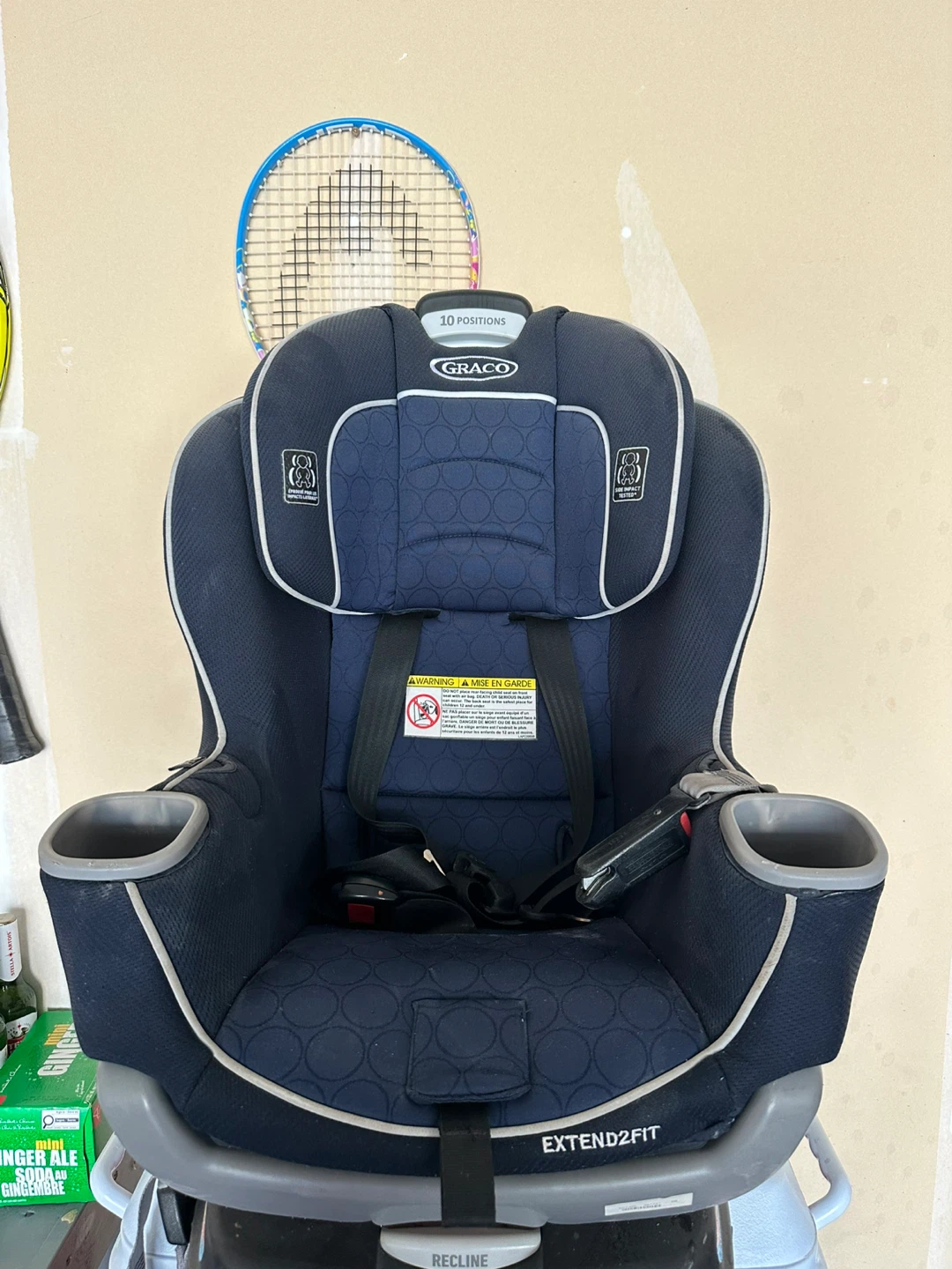 Graco Extend2Fit 4 in 1 Convertible Car Seat - photo 2
