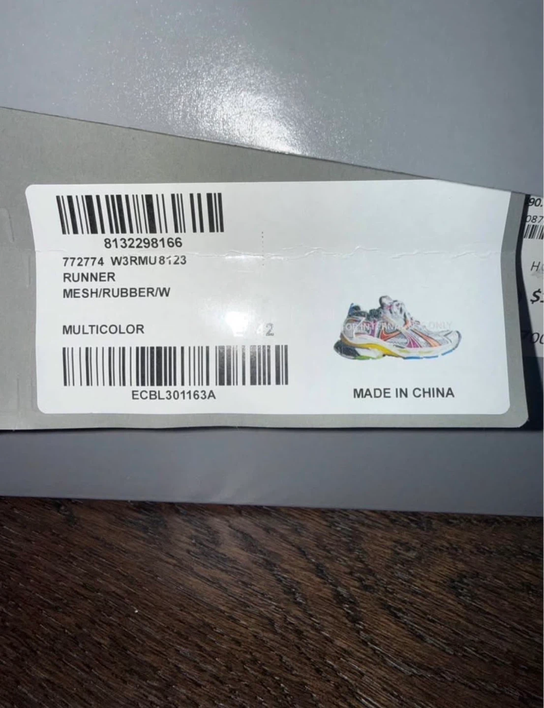 Balenciaga Runner Sneakers - Size 42 - photo 3