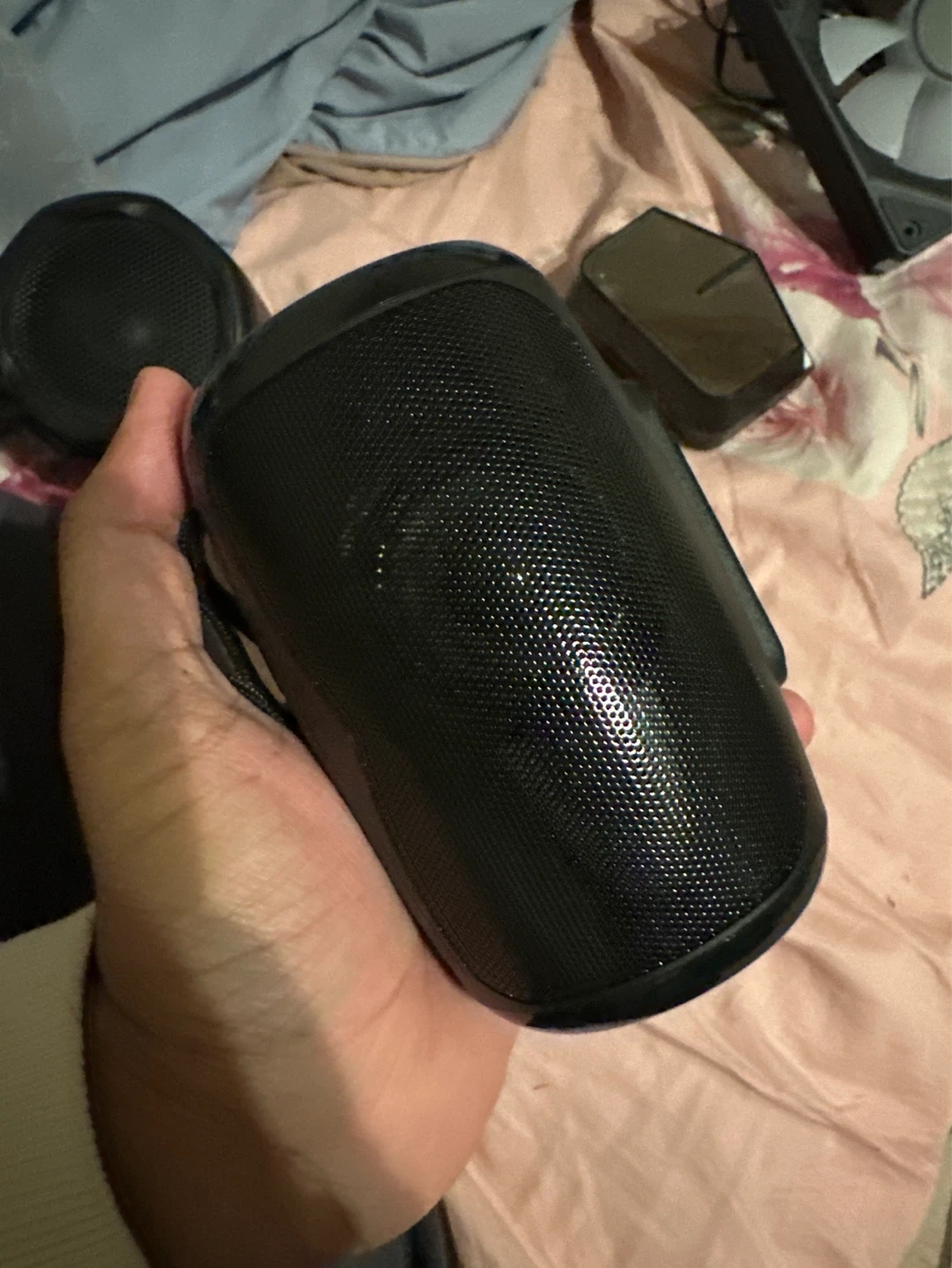 Black Portable Bluetooth Speaker