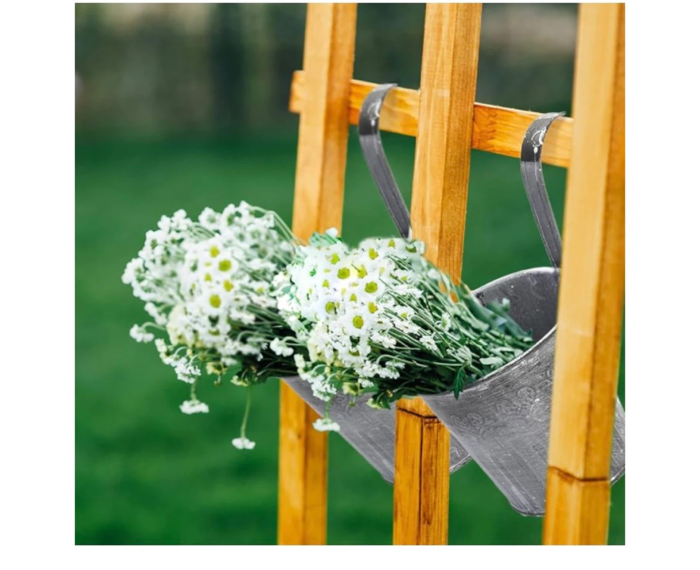 10 LALAGREEN Galvanized Metal Hanging Planters - photo 5