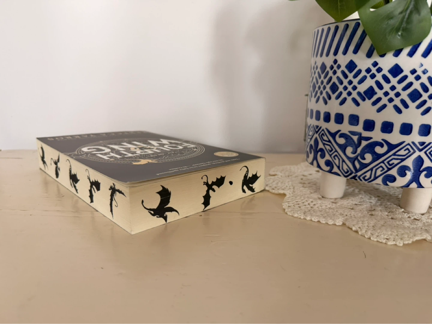 Fourth Wing by Rebecca Yarros Paperback Book - photo 3