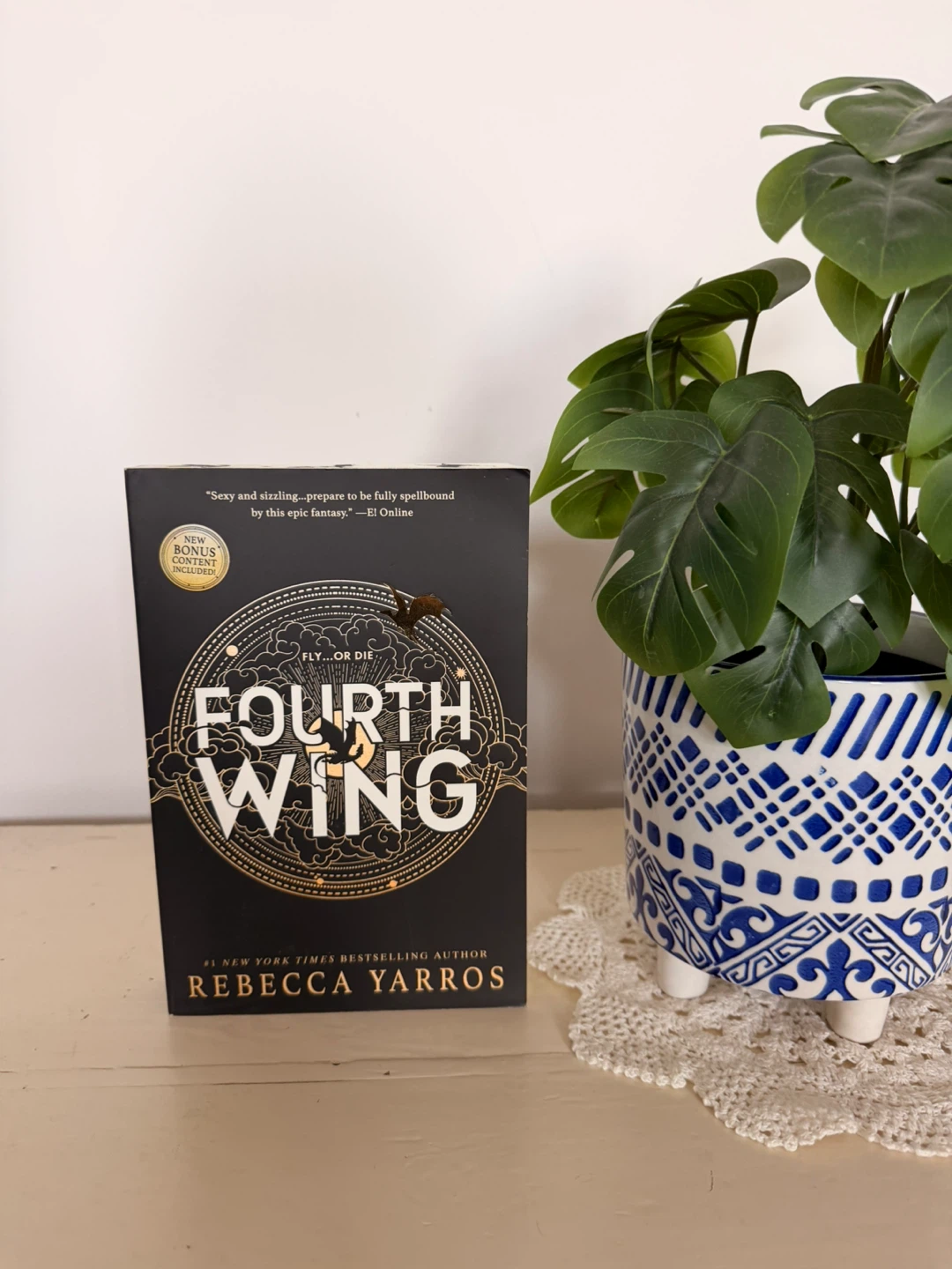 Fourth Wing by Rebecca Yarros Paperback Book - photo 2