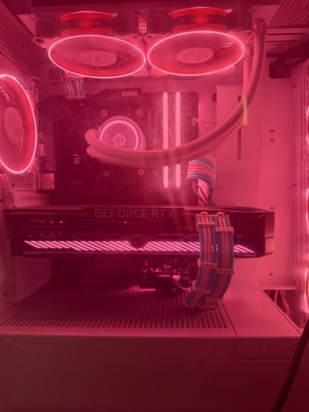 NZXT PC Case with Custom Cables and RGB Lighting - photo 5