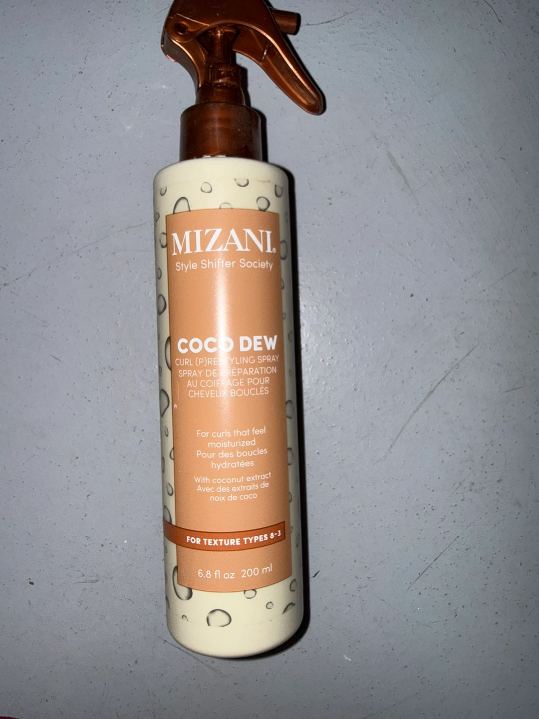 Mizani Coco Dew Curl Styling Spray 6.8 fl oz