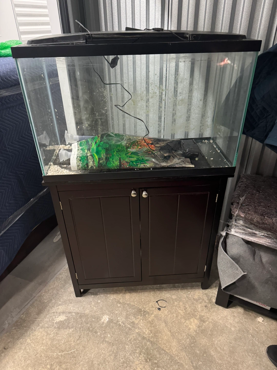 Aquarium Tank Stand with Cabinet - photo 3