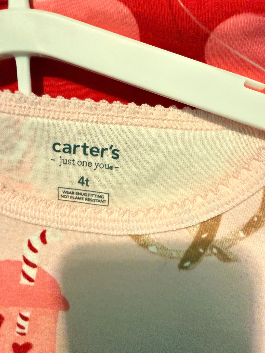Carter's "Just One You" 4t Pajama Set - photo 5