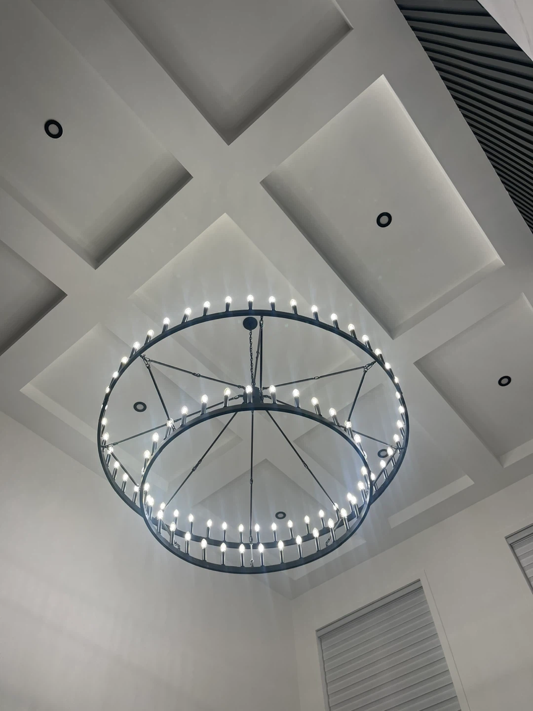 Wagon Wheel Chandelier