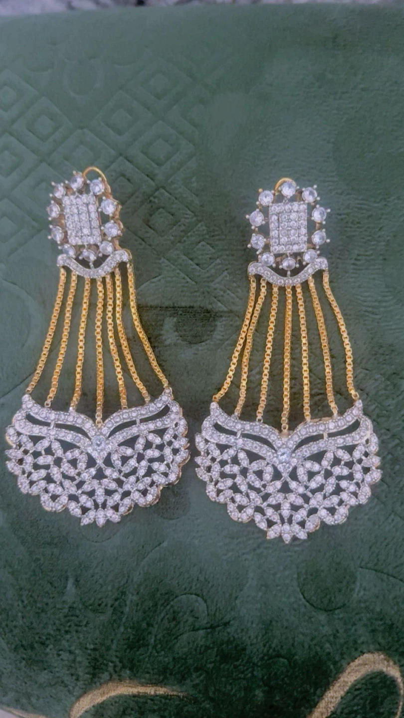 Trendy Zircon  Earrings - photo 3