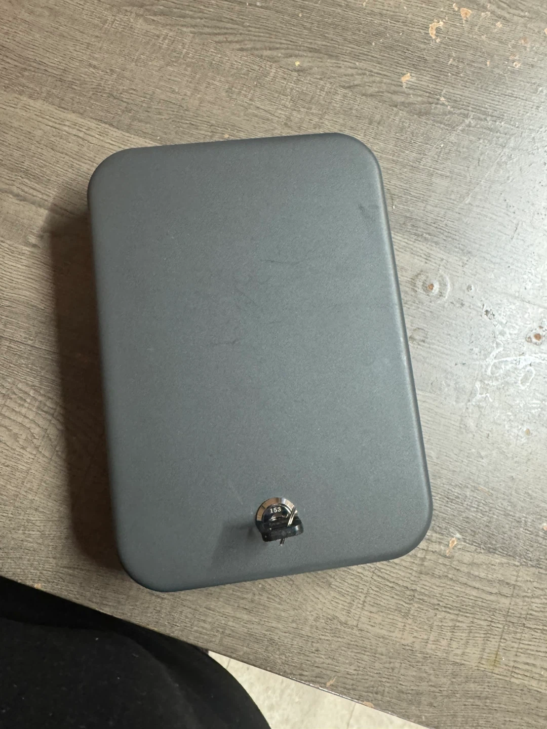 Black Small Security Lock Box