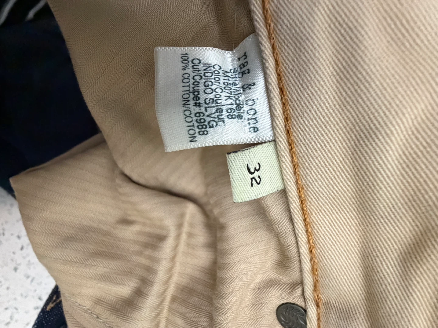 Rag & Bone selvedge "The Dre" Jeans - Size 32 - photo 3