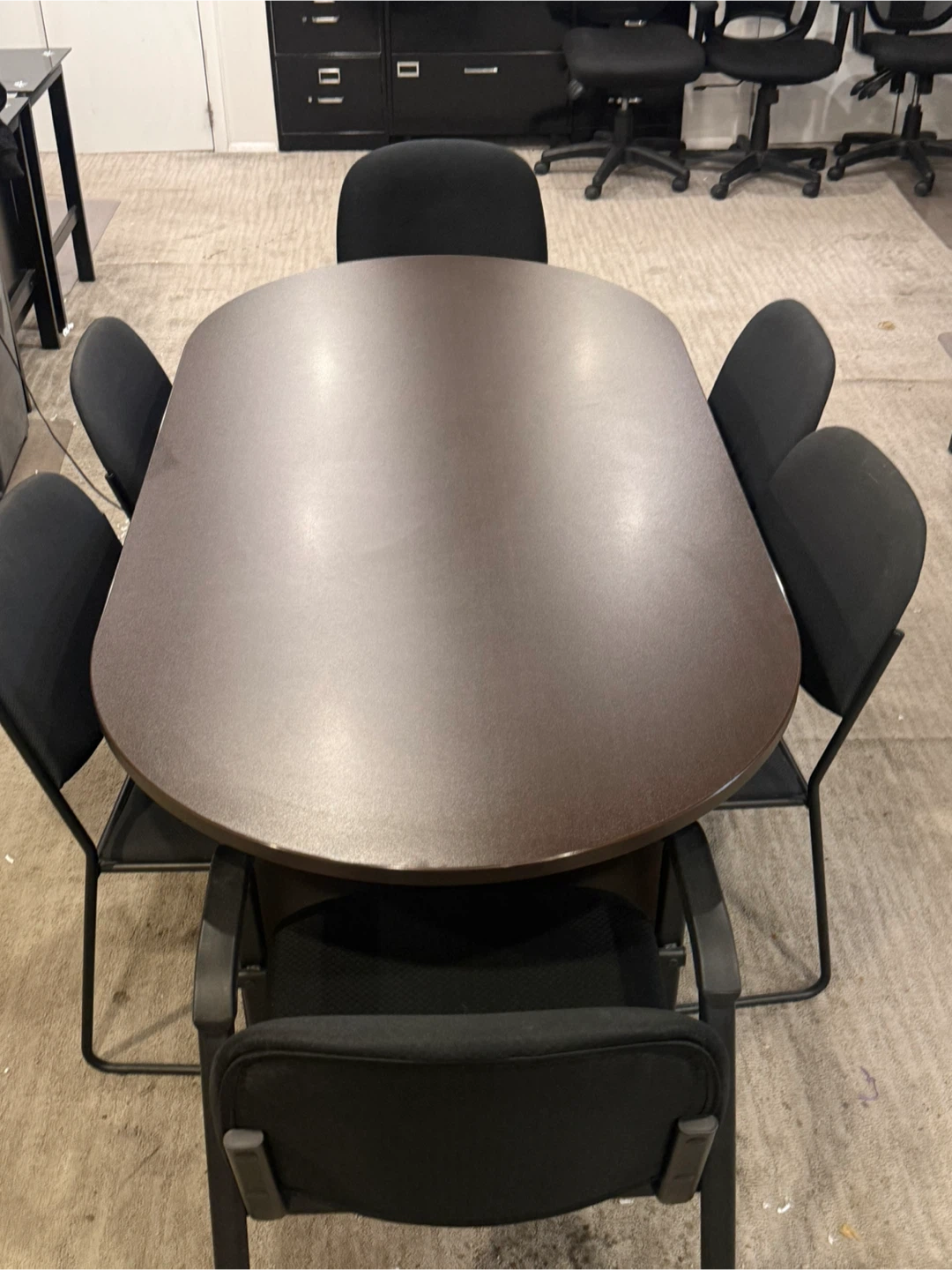 Office Table with 6 Chairs - photo 3