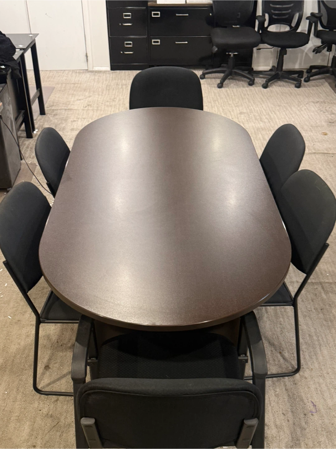 Office Table with 6 Chairs