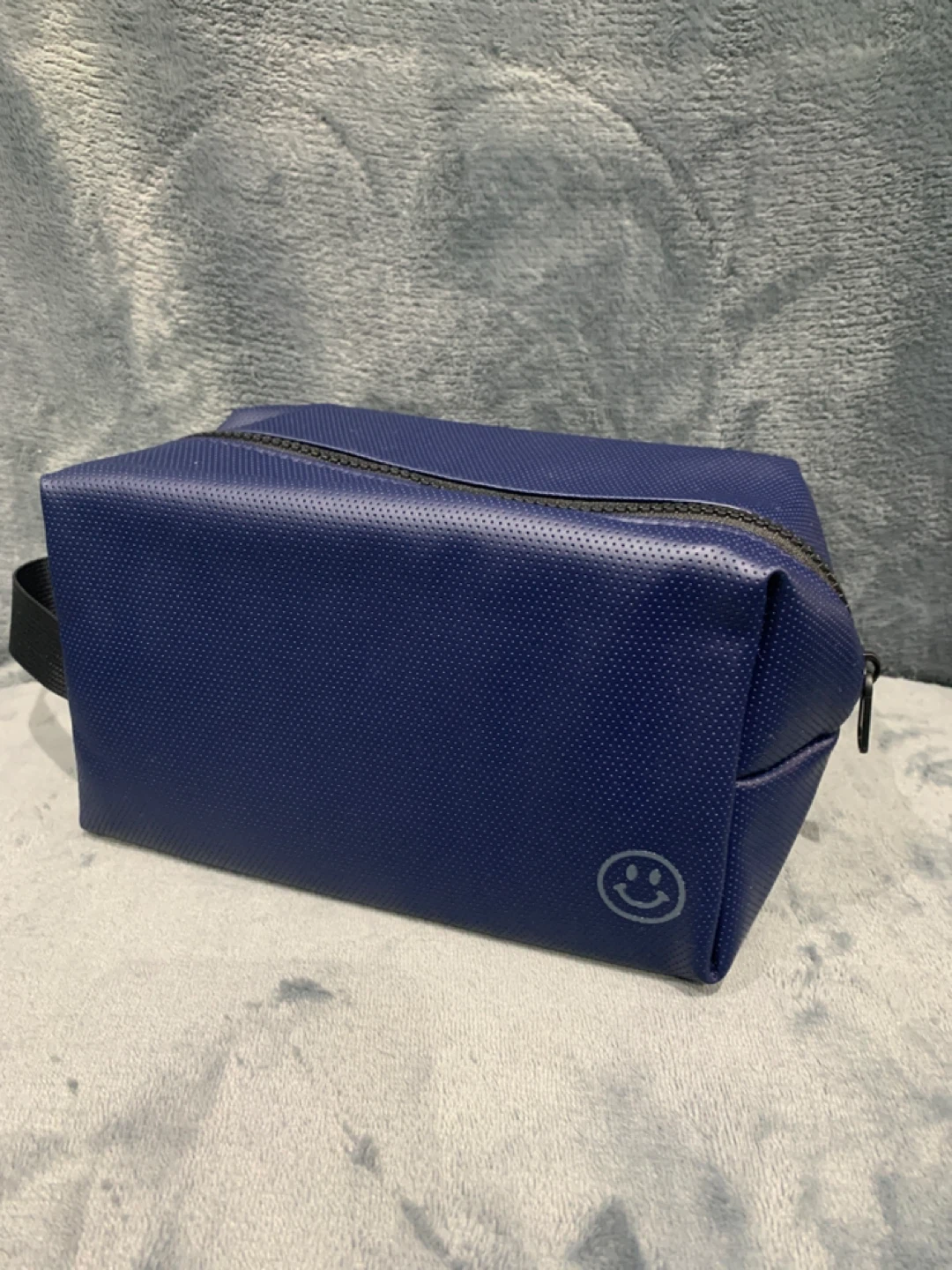 Densley & Co. Navy Blue Toiletry Bag