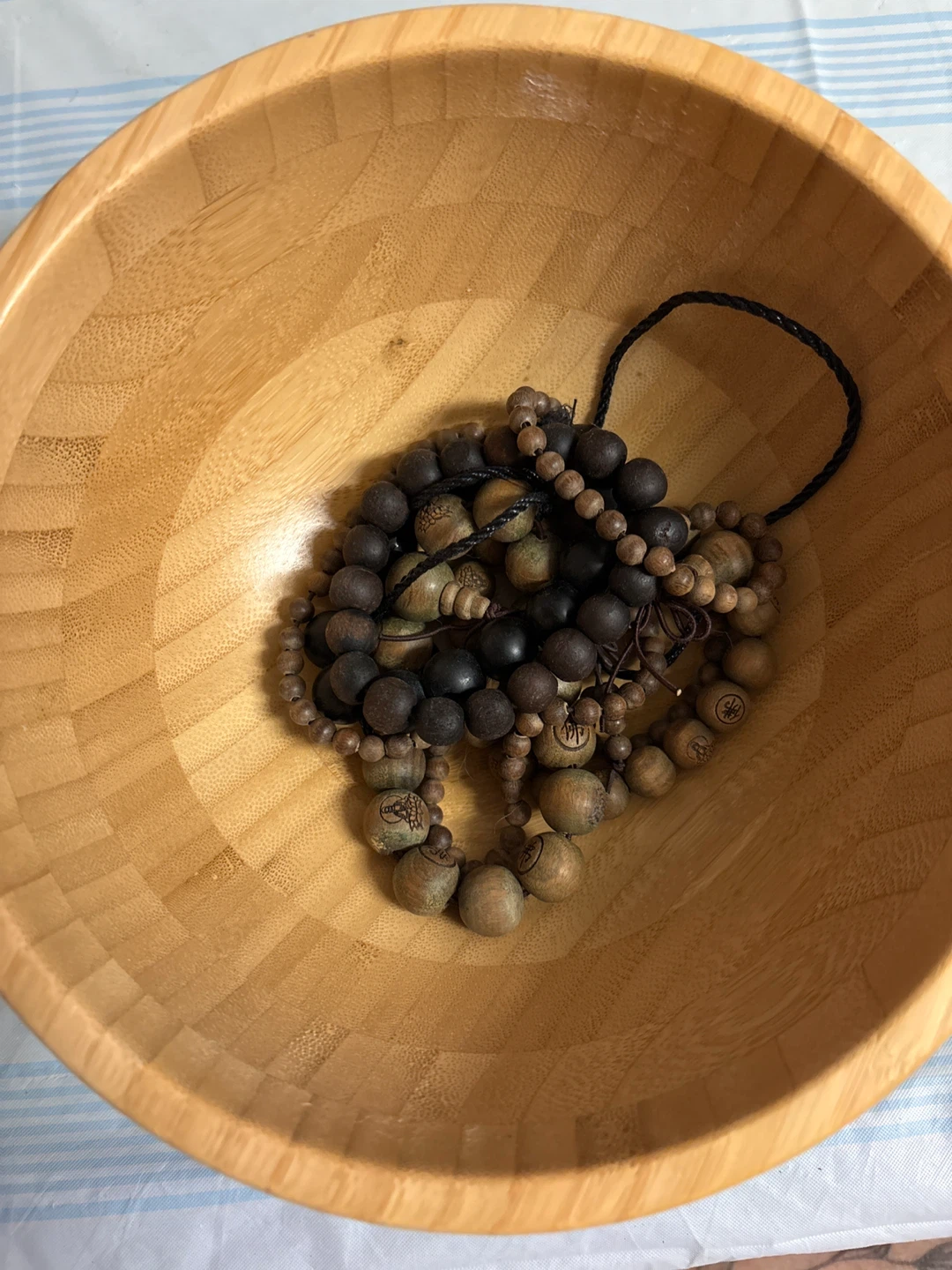 Assorted Wood Beaded Bracelets and Necklace