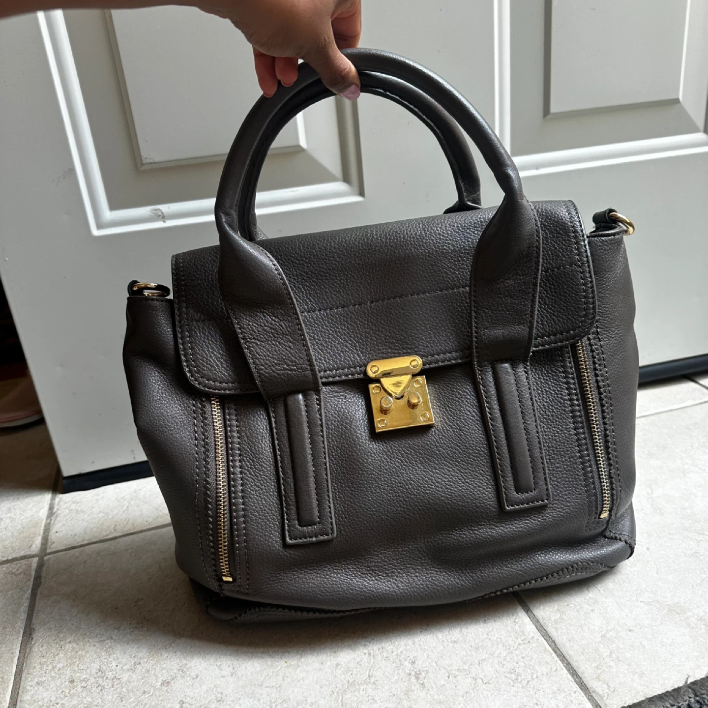 Danier leather satchel handbag - photo 2