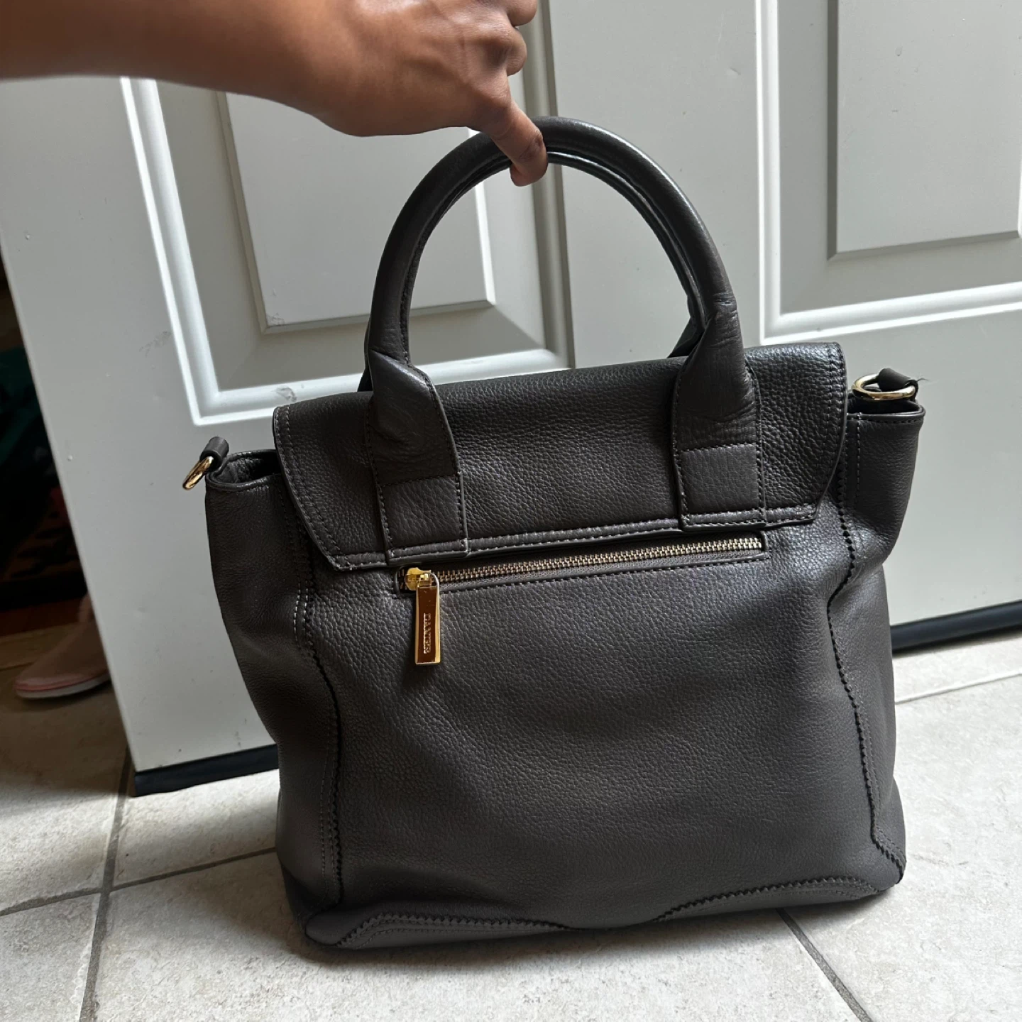 Danier leather satchel handbag - photo 3