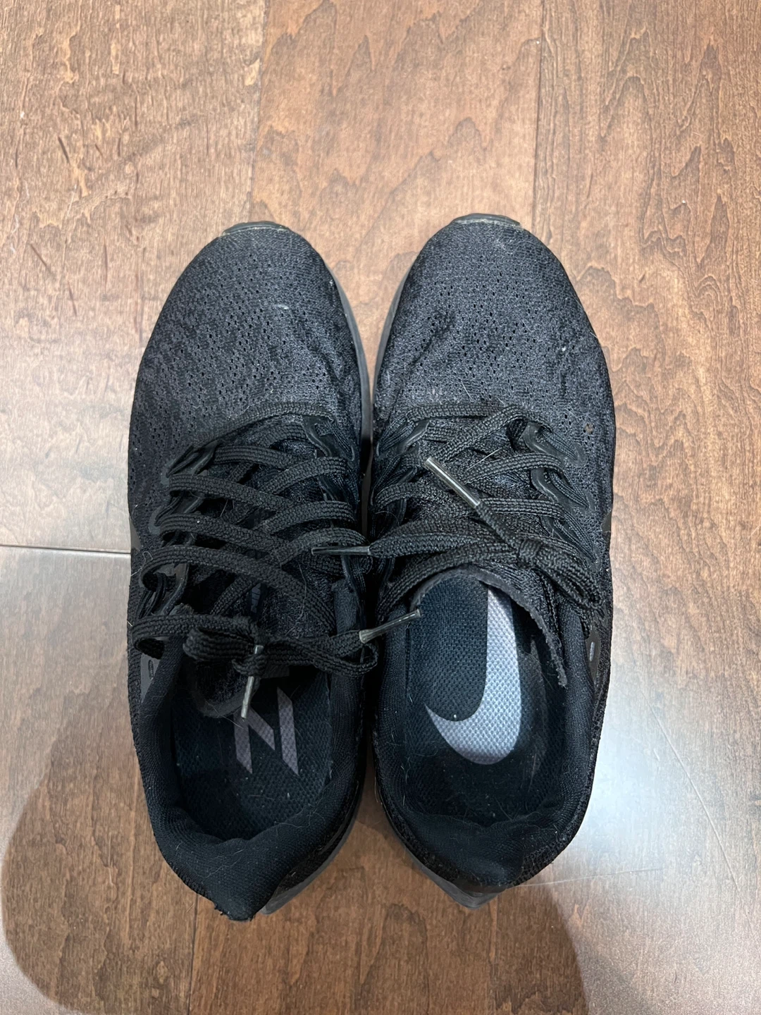 Nike Air Zoom Pegasus Black Running Shoes -US6.5 - photo 2