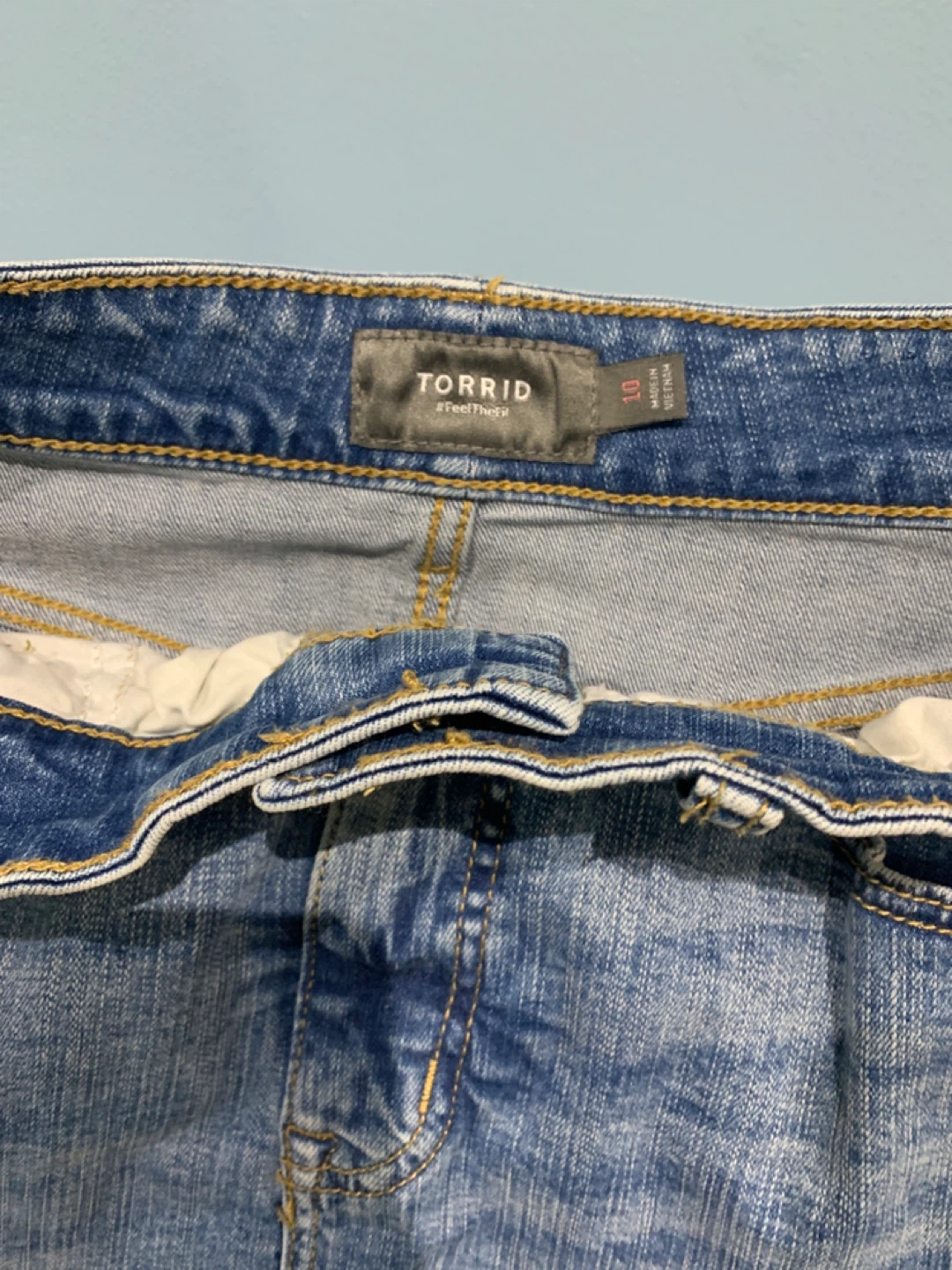 Torrid Denim Skirt - Size 10 - photo 2